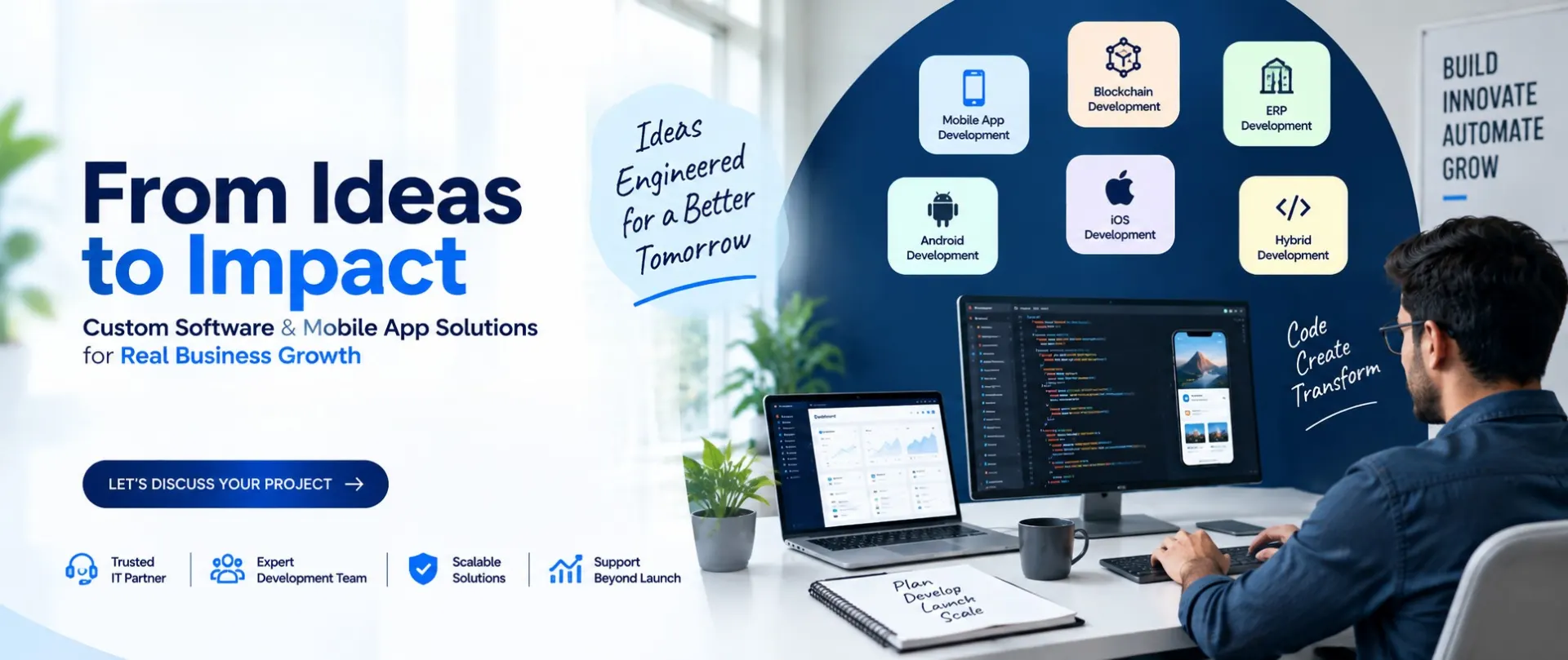JR Infotech Custom Software and Mobile App Development - Android, iOS, Blockchain and ERP Solutions
