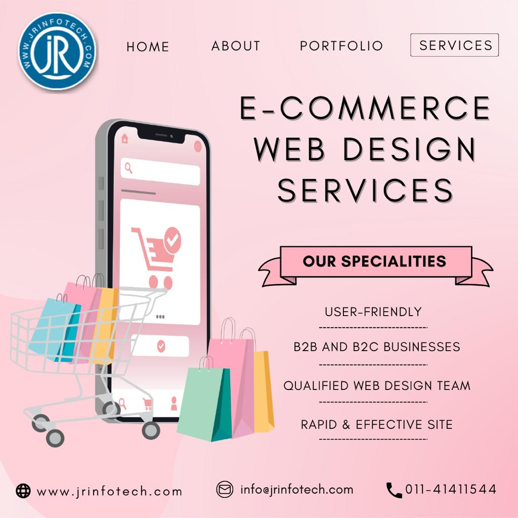 Ecommerce Website Design & Development Services in Delhi