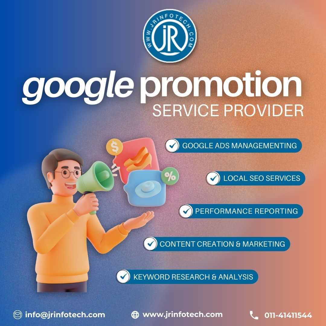 Google Promotion Service Provider Agency in East Delhi