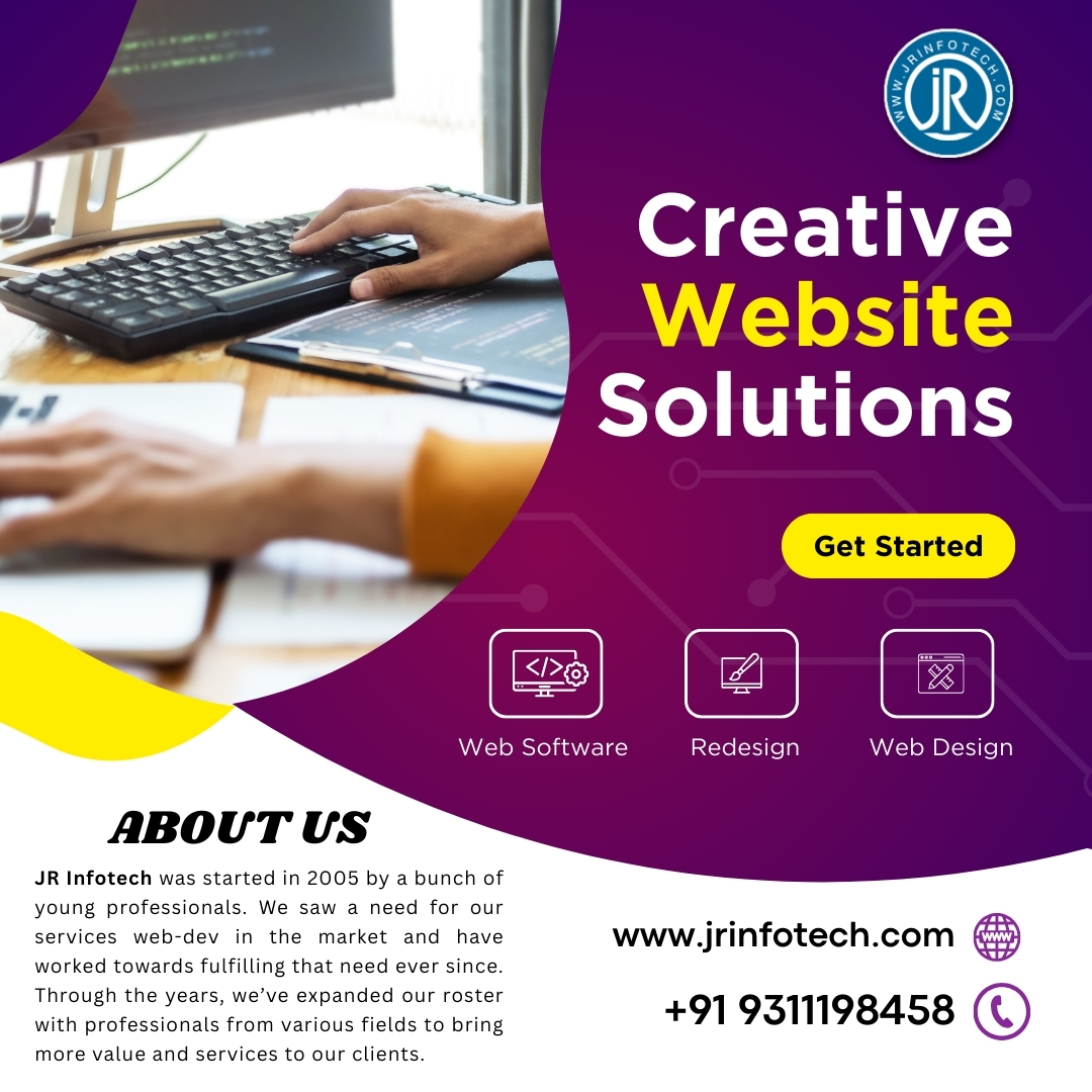 Powering Businesses Online: Website Development Company in East Delhi – JR Infotech